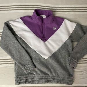 Retro FILA pull over - warm and cozy